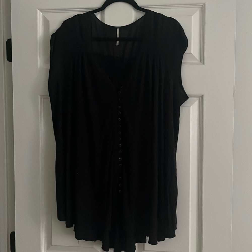 Free People Black Tunic
